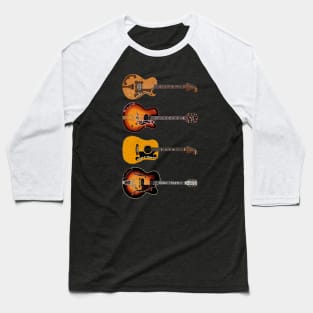 Merle Travis Guitars Baseball T-Shirt